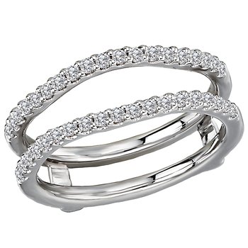 Diamond Wrap Ring with Guard 113924-WRAP
