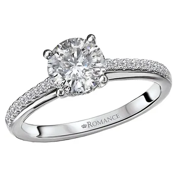Semi-Mount Diamond Engagement Ring 160173-RD100