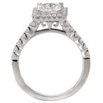 LaVie Halo Semi-Mount Diamond Ring 115214-100