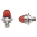 Alisa Carnelian cabochons Sterling Bracelet Tips VHB 932 CARN