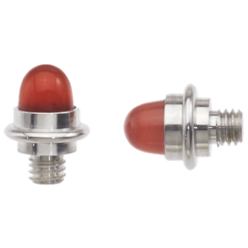 Carnelian cabochons Sterling Bracelet Tips VHB 932 CARN