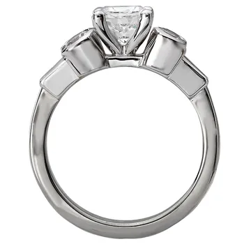 Classic Semi-Mount Diamond Ring 119221-RD100K