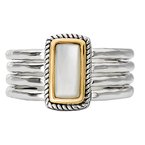 Eleganza Ladies Fashion Gem-Stone Ring 711855-WMOP7