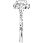 LaVie Halo Semi-Mount Diamond Ring 115041-100