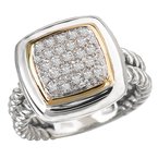Eleganza Ladies Fashion Diamond Ring 710279-7