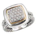 Eleganza Ladies Fashion Diamond Ring 710279-7