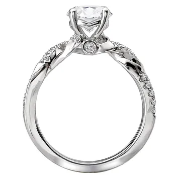 Classic Semi-Mount Diamond Ring 119258-RD100K