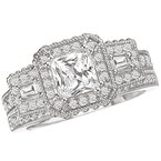 LaVie Halo Semi-Mount Diamond Ring 115093-100