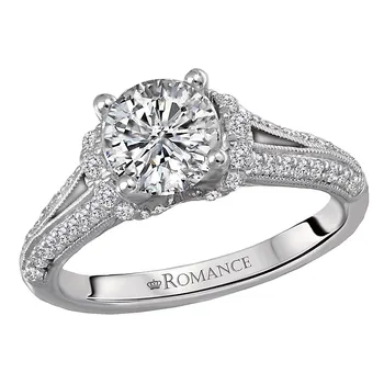 Classic Semi Mount Diamond Ring 119263-RD100K