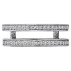 LaVie Diamond Wrap Wedding Ring with Guard 113928-WRAP