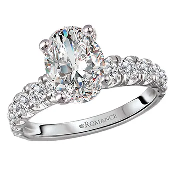 Diamond Semi-Mount Engagement Ring 160278-OV200