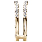 LaVie Diamond Wrap Ring with Guard 113924-WRAPY