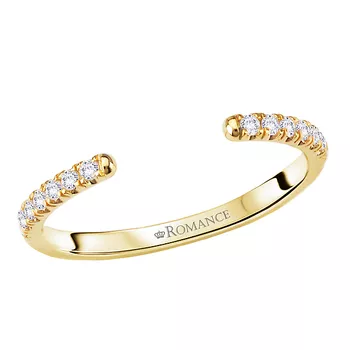 Hidden Halo Semi-Mount Diamond Engagement Ring 160338-OVEW200TY