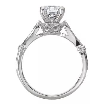 Art Deco Based Diamond Engagement Ring 160326-OV150