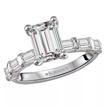 Semi-Mount Lab Grown Diamond Engagement Ring 160277-EM200LG