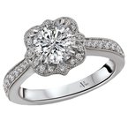 LaVie Halo Semi-Mount Diamond Ring 115402-100