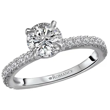 Classic Semi-Mount Diamond Ring 119210-RD100K