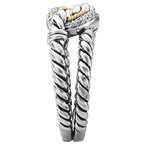 Eleganza Ladies Fashion Diamond Ring 711804-8