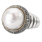 Eleganza Ladies Fashion Pearl Ring 710767-7