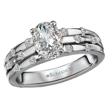 Semi-Mount Diamond Engagement Ring 160213-OV100