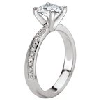 LaVie Classic Semi-Mount Diamond Ring 115178-100