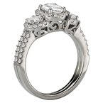 LaVie Halo Semi-Mount Diamond Ring 115254-100