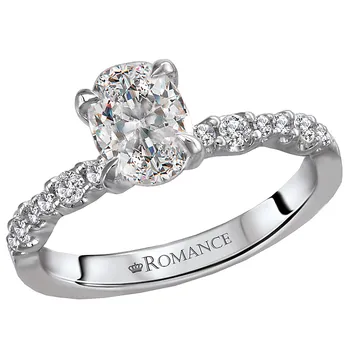 Classic Semi-Mount Diamond Ring 119229-OV100K