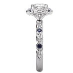 LaVie Halo Semi-Mount Diamond Ring 115420-RD100
