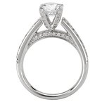 LaVie Peg Head Semi-Mount Diamond Ring 115144-100A