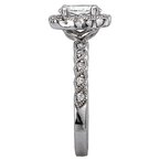 LaVie Halo Semi-Mount Diamond Ring 115419-OV100