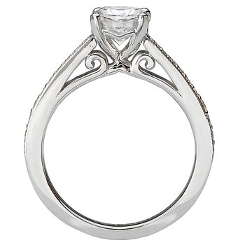 Classic Semi-Mount Diamond Ring 115414-100