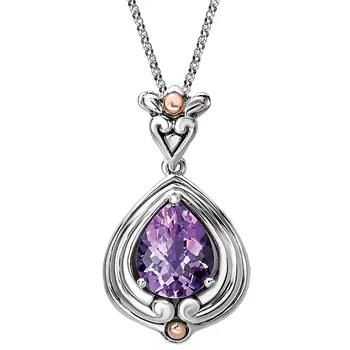 Ladies Fashion Gemstone Pendant 741254-P