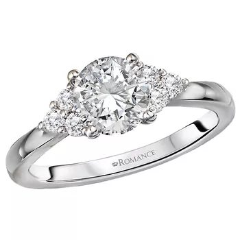 Diamond Semi-Mount Engagement Ring 160146-RD100