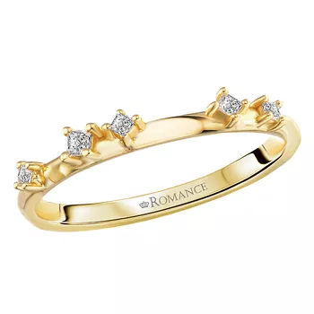 Diamond Straight Front Wedding Band 160337-WY