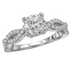 LaVie Braided Semi-Mount Diamond Ring 115167-100