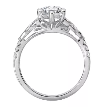 Semi-Mount Diamond Engagement Ring 160359-MQ200