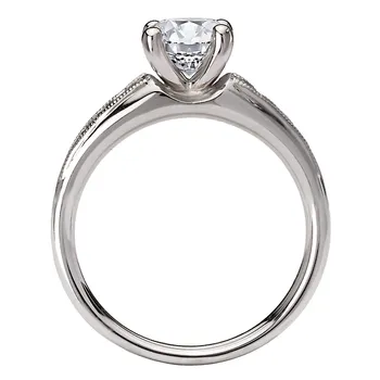 Diamond Semi-Mount Engagement Ring 160268-RD100