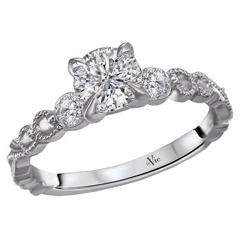 Classic Semi-Mount Diamond Ring 115472-RD075