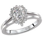 LaVie Split Shank Semi-Mount Diamond Ring 115404-PS100