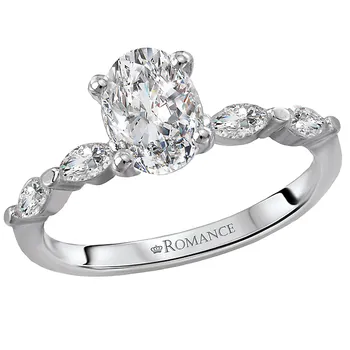 Classic Semi-Mount Diamond Ring 160050-OV100