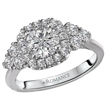 Halo Semi-Mount Diamond Ring 119151-CR100K