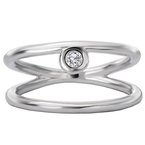 Eleganza Ladies Fashion Diamond Ring 711818-7