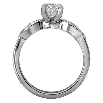 Classic Semi-Mount Diamond Ring 115471-RD075
