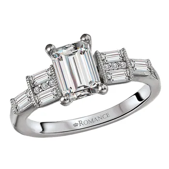 Semi-Mount Diamond Engagement Ring 160222-EM100