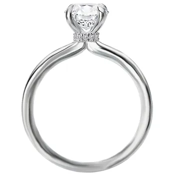 *** Lab Grown Diamond *** Diamond Semi-Mount Engagement Ring 160103-RD100LG
