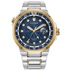 Citizen MEN ECO WR200 SST BRAC BLUE BJ7144-52L