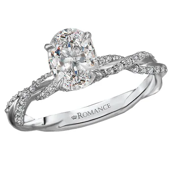 Classic Semi-Mount Diamond Ring 119195-OV100K