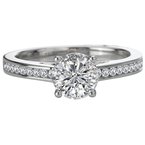 LaVie Classic Semi-Mount Diamond Ring 115307-100
