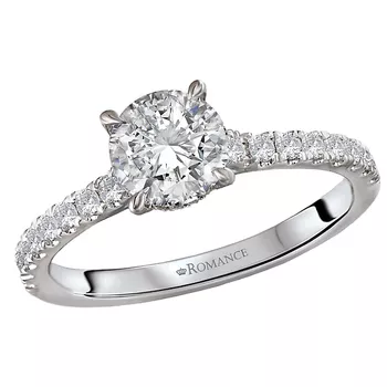 Diamond Semi-Mount Engagement Ring 160147-RD100