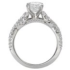 LaVie Split Shank Semi-Mount Diamond Ring 115407-100